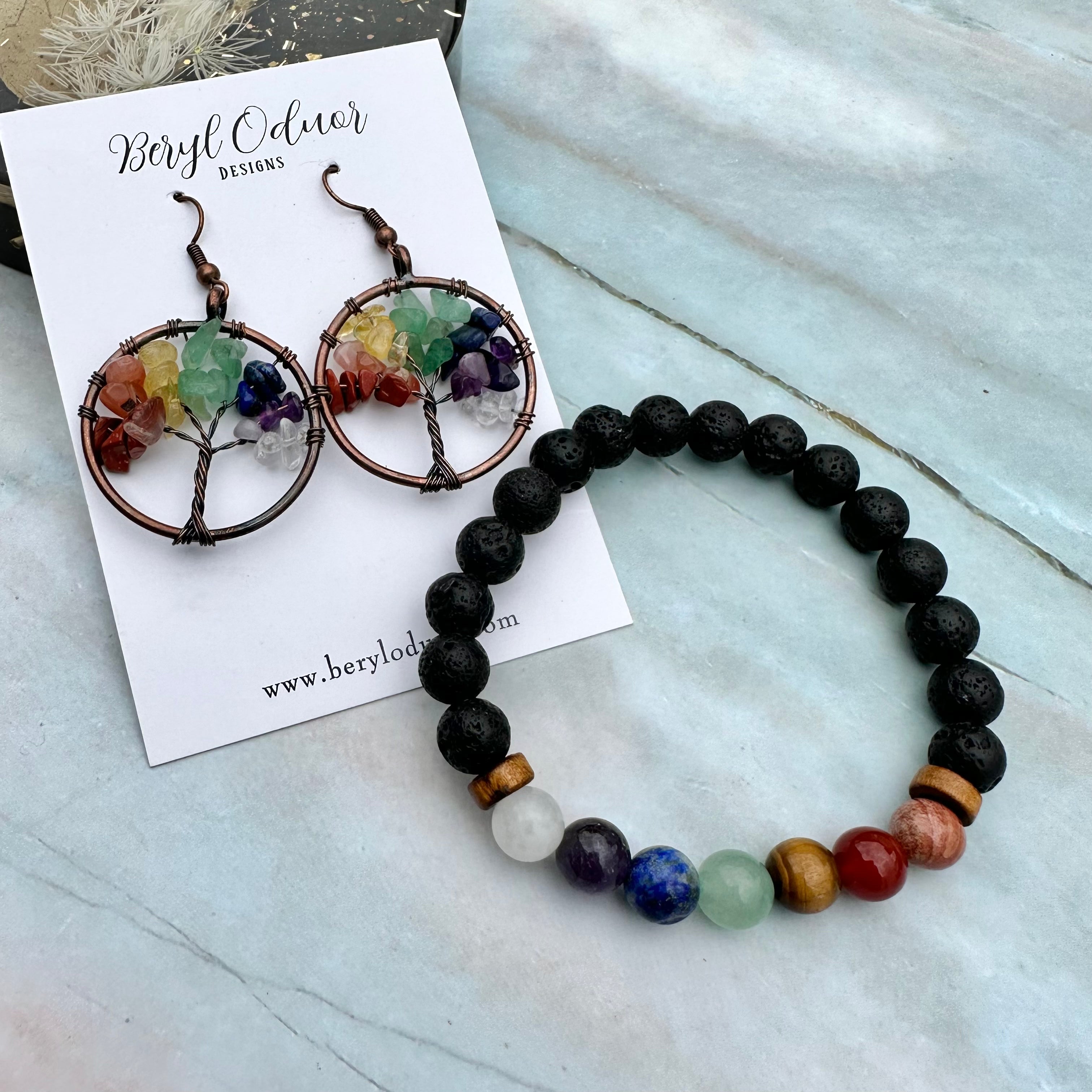 Copper Chakra Set